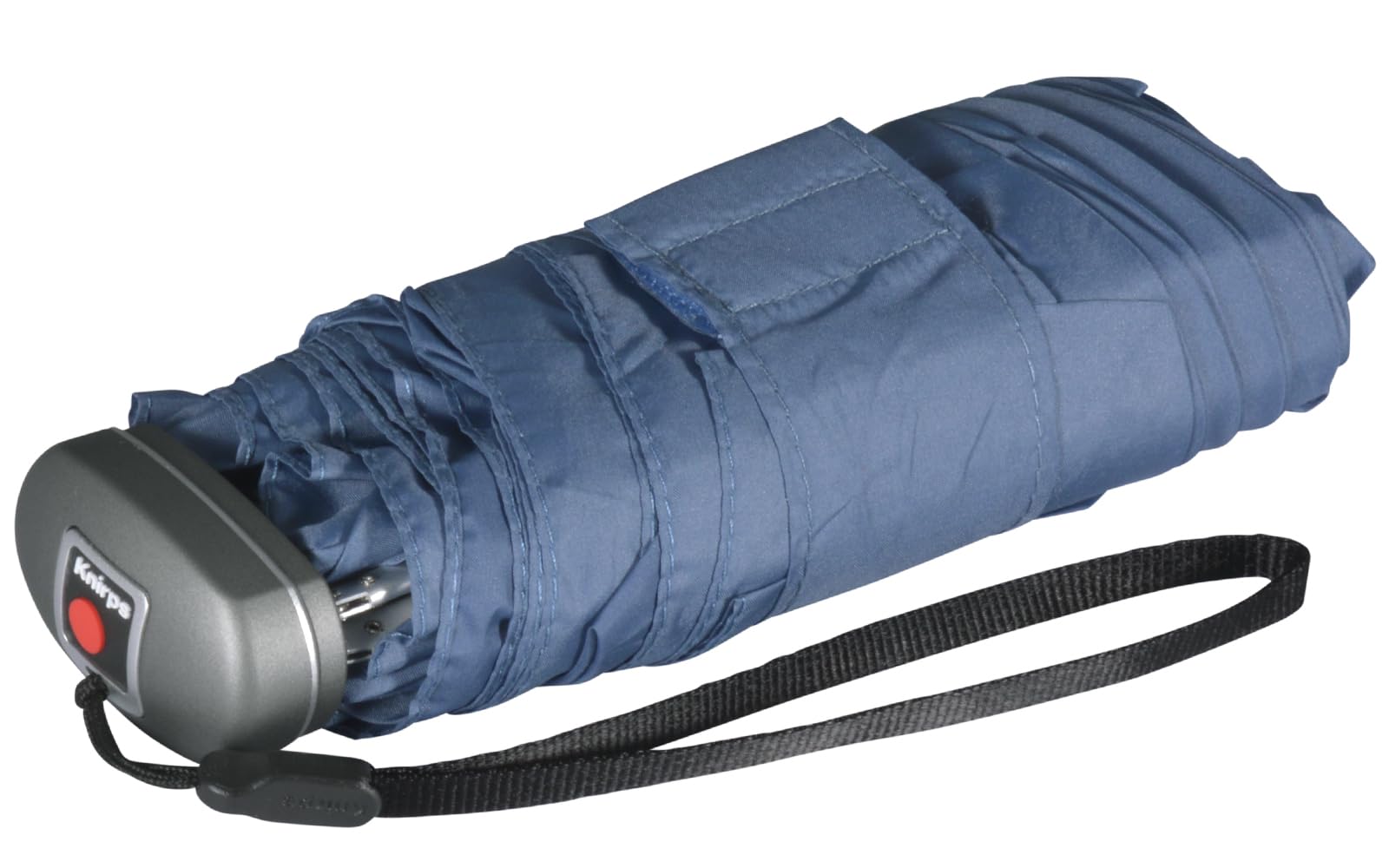 Knirps Ombrello tascabile da viaggio, piccolo, leggero, a righe, 93 cm