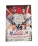2026 Topps Series 1 Baseball Sealed 75th Anniversary Blaster Value Box (6 Pks/Box) IN HAND