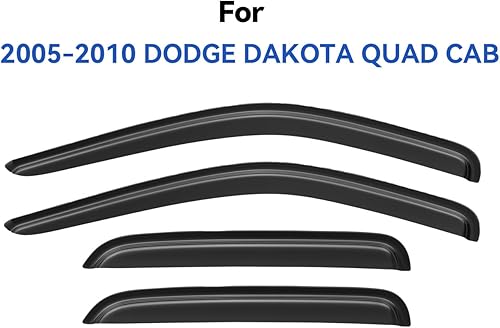 Miniatura 199 de Visores protectores de lluvia para ventana, deflectores de viento de canal exterior