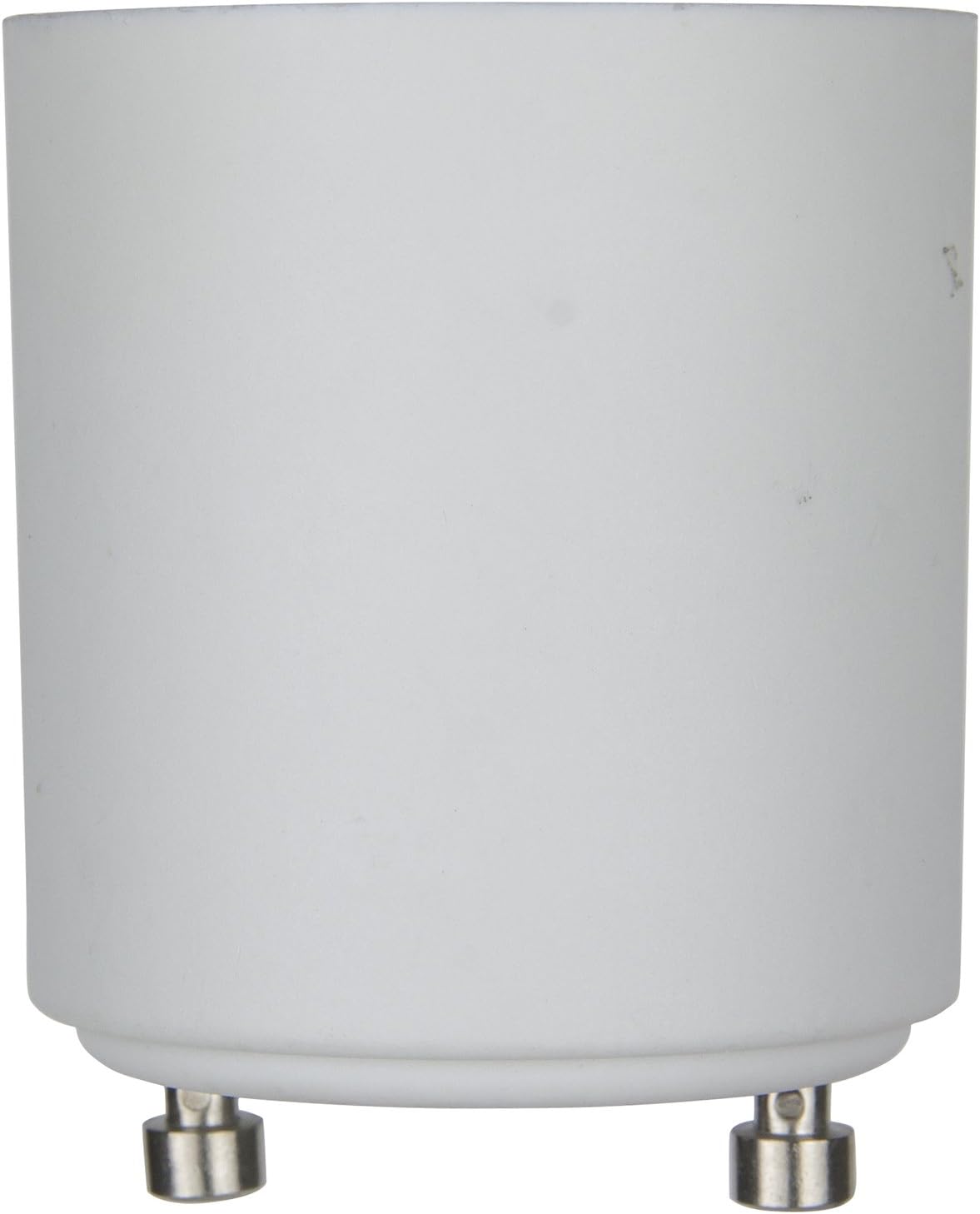 Sunlite GU24 Socket to Medium Base Adapter, Converts GU24 Fixtures to Use Medium Base (E26) Bulbs, Low Profile Design, Easy to Install, White Finish, 12-Pack