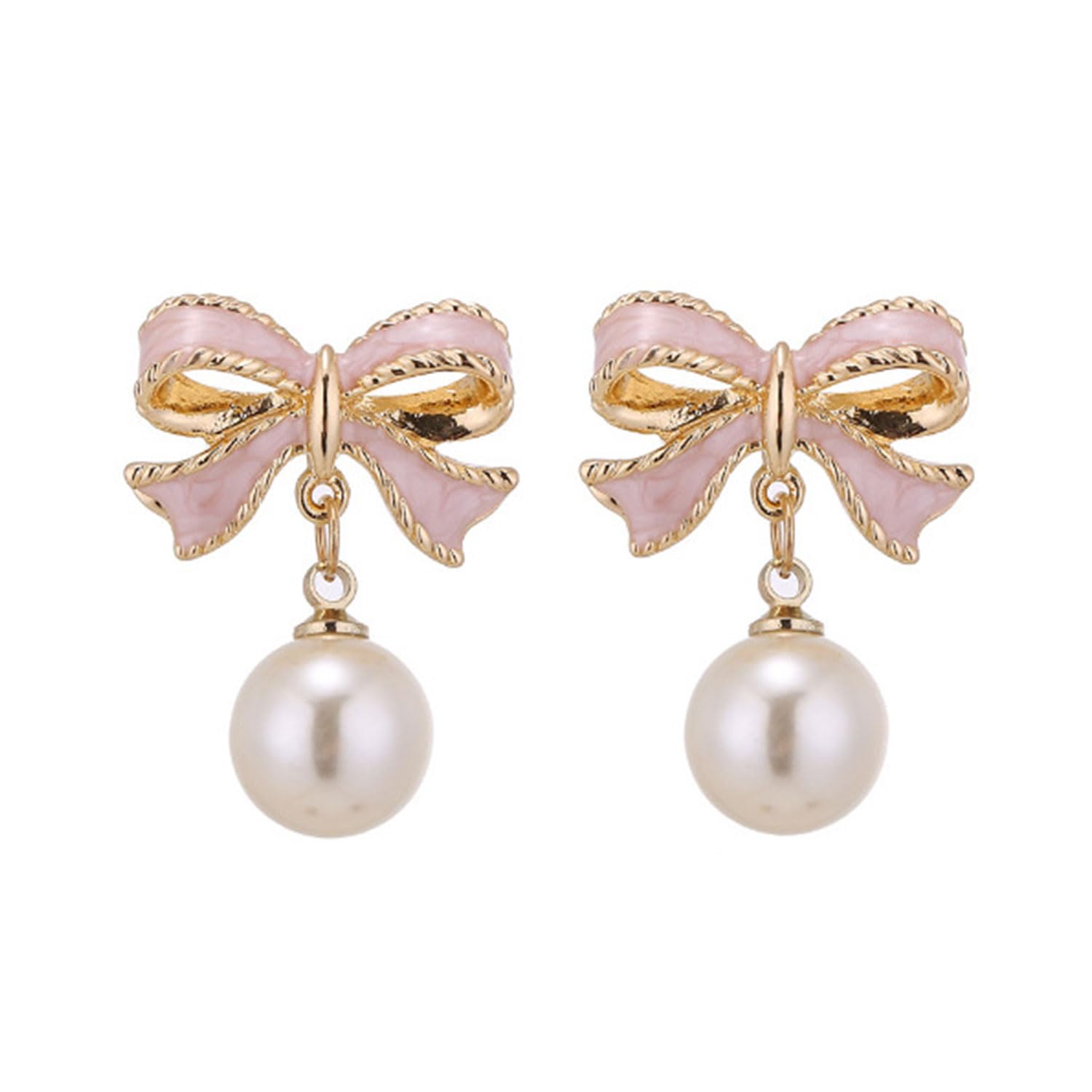 Pearl Bow Earrings for Women Christmas Bow Earrings Rhinestone Bow Earrings Red Ball Xmas Earrings Christmas Jewelry for Women, Large, Metal, No Gemstone (B0CMCDGQG6) Amazon Price History, Amazon Price Tracker