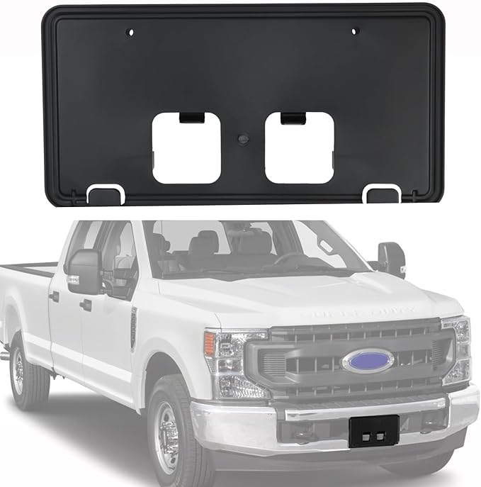 OKPARZ Replacement for Front Bumper License Plate Frame