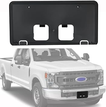 Front License Plate Bracket for 20-22 Ford F250 F350 LC3Z-17A385-AB