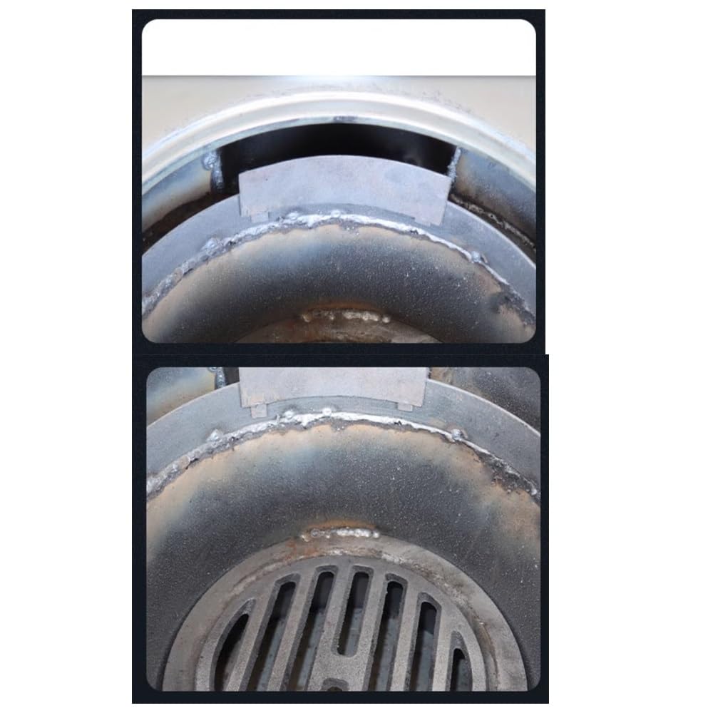 kuchenka na drewno, piec kempingowy na drewno grzewczy domowy wiejski zgazowanie do użytku wewnętrznego bezdymny duży garnek