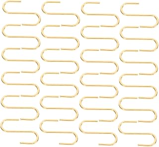 Abaodam 25pcs Hooks Iron Hangers for Jewelry Keys and Wallets Decorative Hanging Rack for Home and Kitchen Organization Lightweight and Design