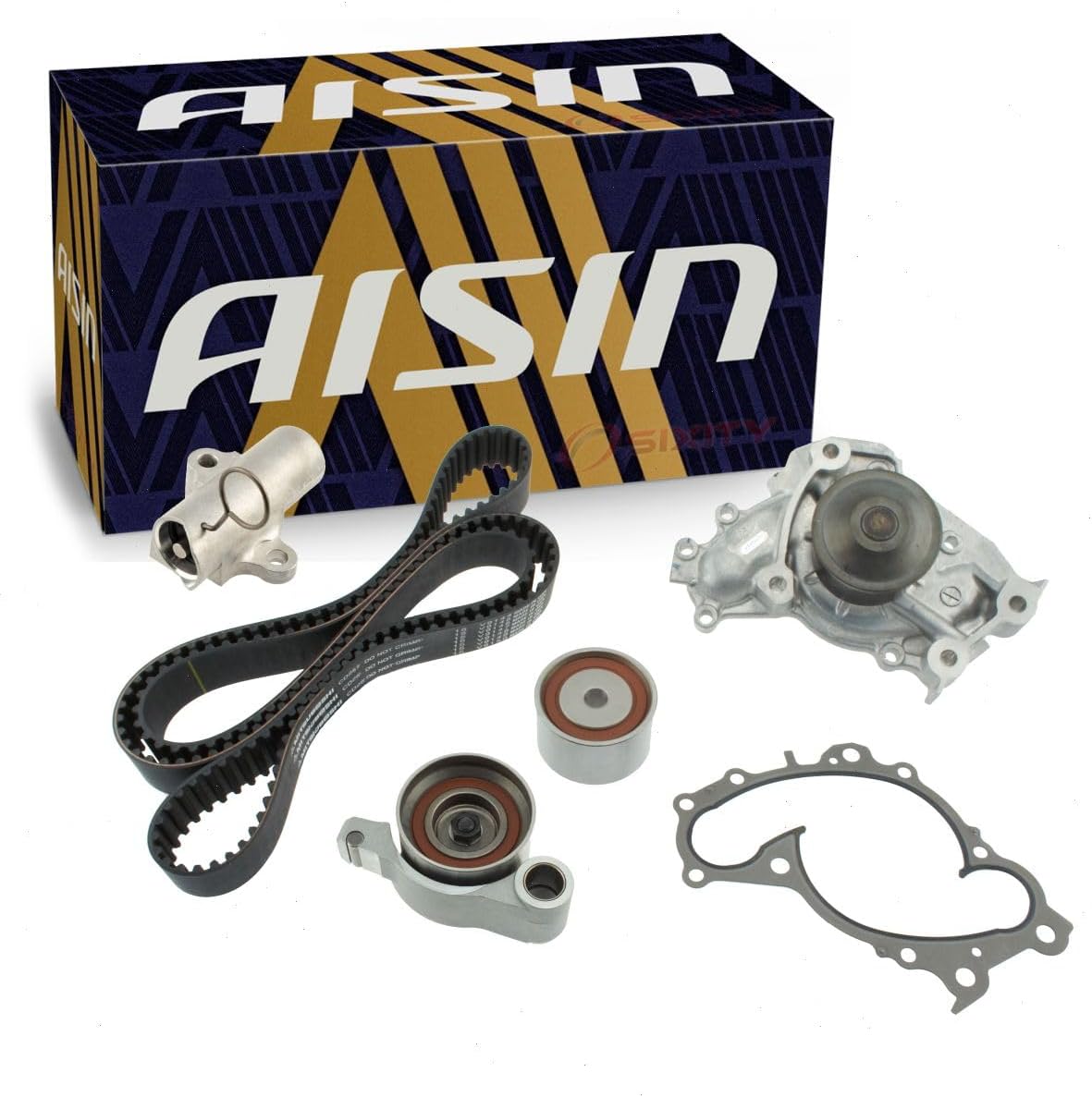 AISIN Timing Belt Kit with Water Pump for Toyota Highlander 3.0L/3.3L V6 (2001–2009)