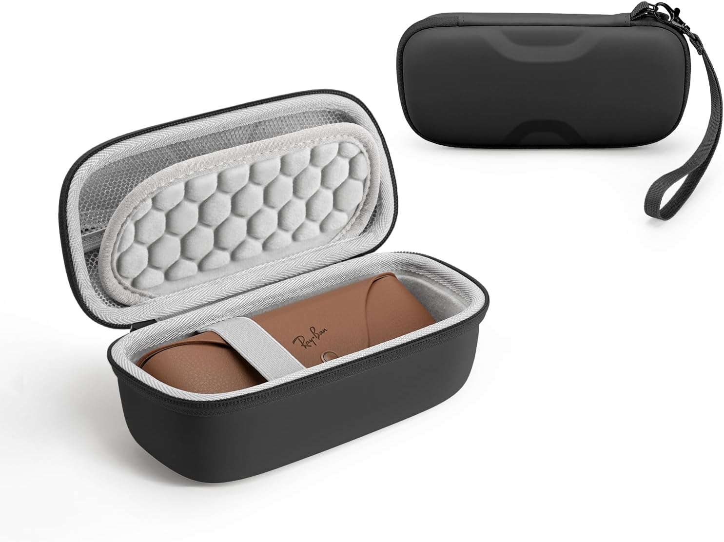Hard Carrying Case for Ray-Ban Meta/Wayfarer/Skyler/Headliner Smart Glasses, Portable Ray-Ban Travel Accessories