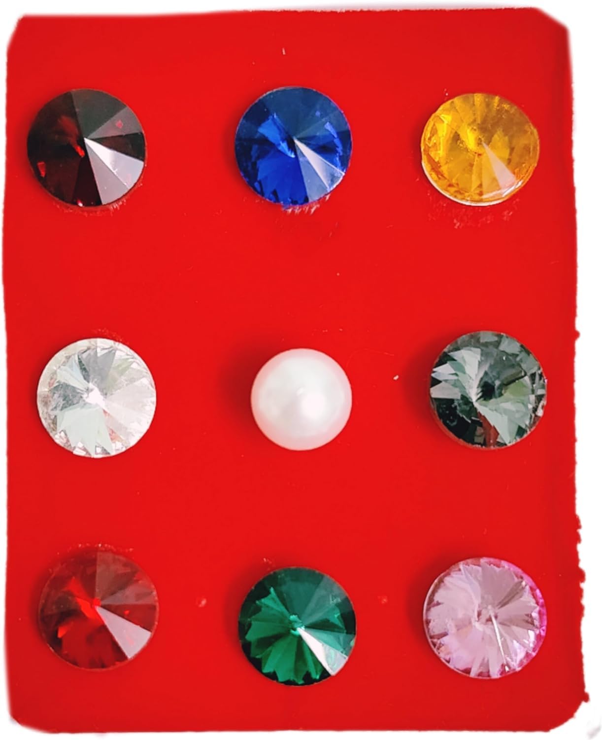 SIDHI SHREE Panchratna Navratna Stones Set for Pooja Samagri Main Door Puja, Multicolour (B0D4ZGRPCX) Amazon Price History, Amazon Price Tracker