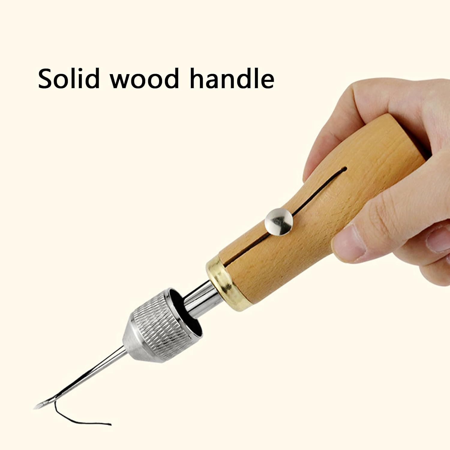 Sewing Awl Kits Stitching Leather Sewing Thread Portable for Craft Projects