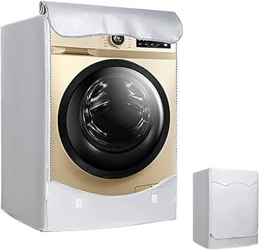 Washing Machine Cover, Sunscreen Dustproof Cover with Zipper, Outdoor Washing Machine Cover, For Front Load Washer M60cm*45cm*85cm [Energy Class A]