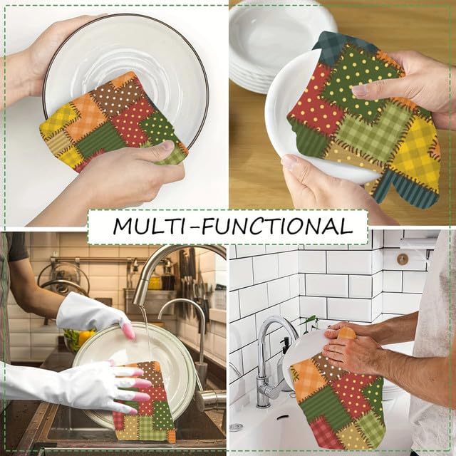 Set di 2 strofinacci da cucina e strofinacci, regali per mamma