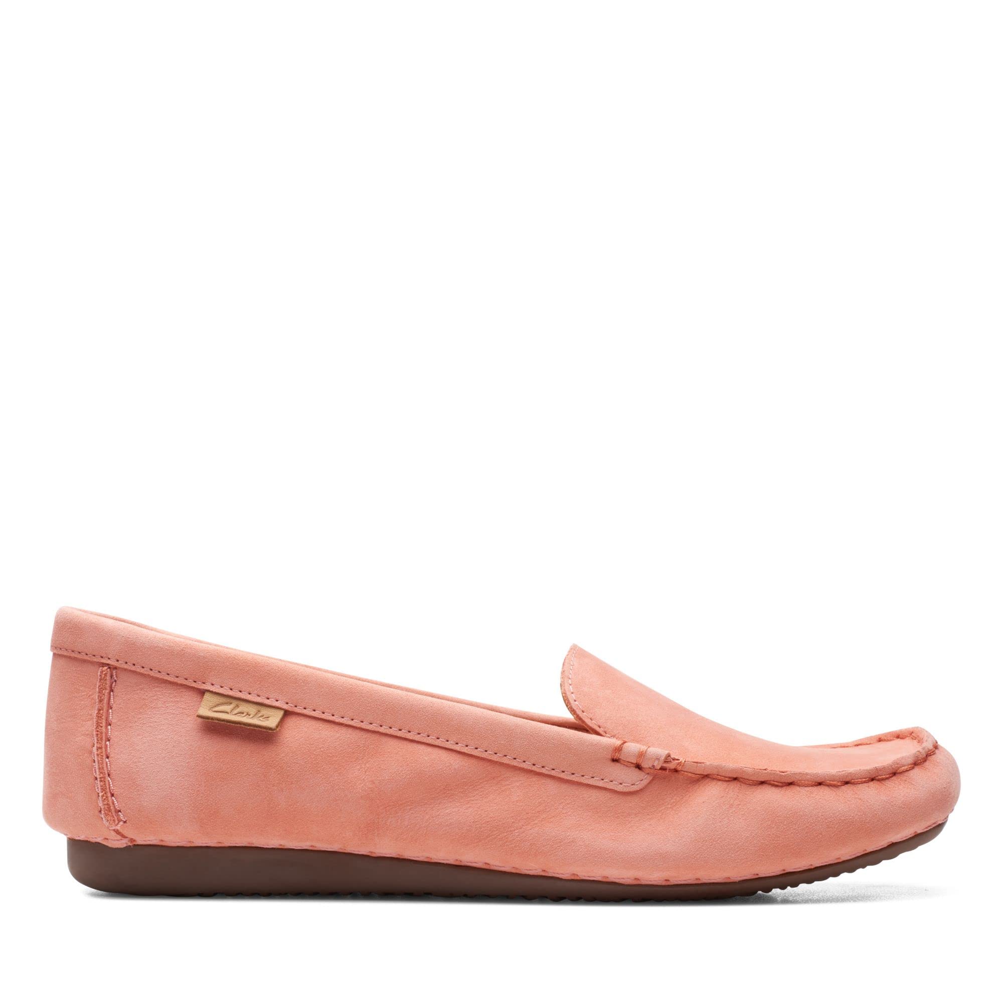 Clarks Womens Freckle Walk Peach Nubuck (26165796) UK-6 (B098R1PDMB) Amazon Price History, Amazon Price Tracker