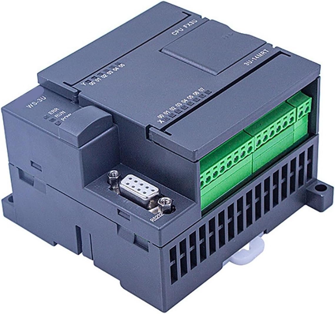 2CH 60K Counting FX3U-32MT 32MR 32MRT 16 in 16 Out Anolog 2AD 0-10V 2DA RTU Modbus 485 PT100 K thermocouple(3U-32MRT-PT100)