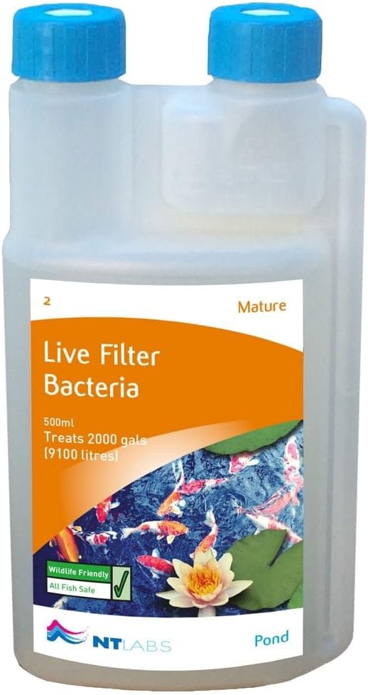Image NT Labs Pond Aid Mature Live Filter Bacteria 250ml Image NT Labs Pond Aid Mature Live Filter Bacteria 250ml