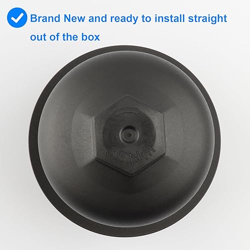 Miniatura 6 de Tapa de la carcasa del filtro de aceite, reemplazo 26350-3CAB1, 917-493 compatible con Hyundai Kia - 2012-2017 Azera, 2010-2018 Santa Fe, 2019 Santa