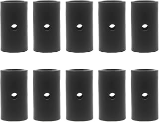 12Pcs PE Foosball Positioner Replacement for Table Football Black | Easy to Install, Smooth Surface, Black Finish, Table Football Use, 12pcs Set for Consistent Game Setup