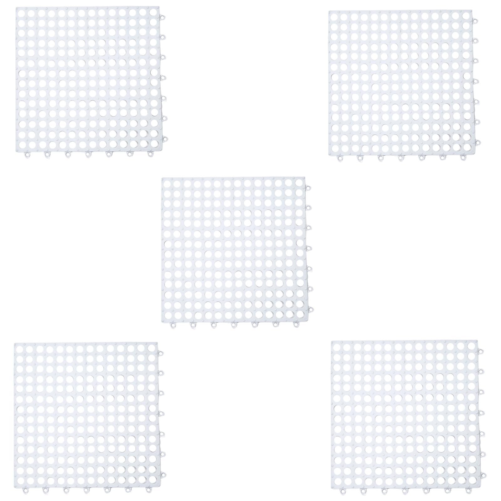 YROHGKPN Kitchen Bathroom Floor Mat Hollow Out Toilet Foot with Drainages Nonslip for Hotel Restaurant