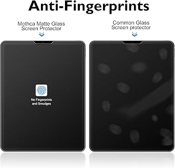 Mothca Matte Screen Protector for iPad Pro 11 Inch (2022/2021/2020/2018)/iPad Air 4/Air 5 (2022) 10.9 Inch Matte Screen Protector Film Anti-Glare & Anti-Fingerprint 9H Protective Glass Pack of 2
