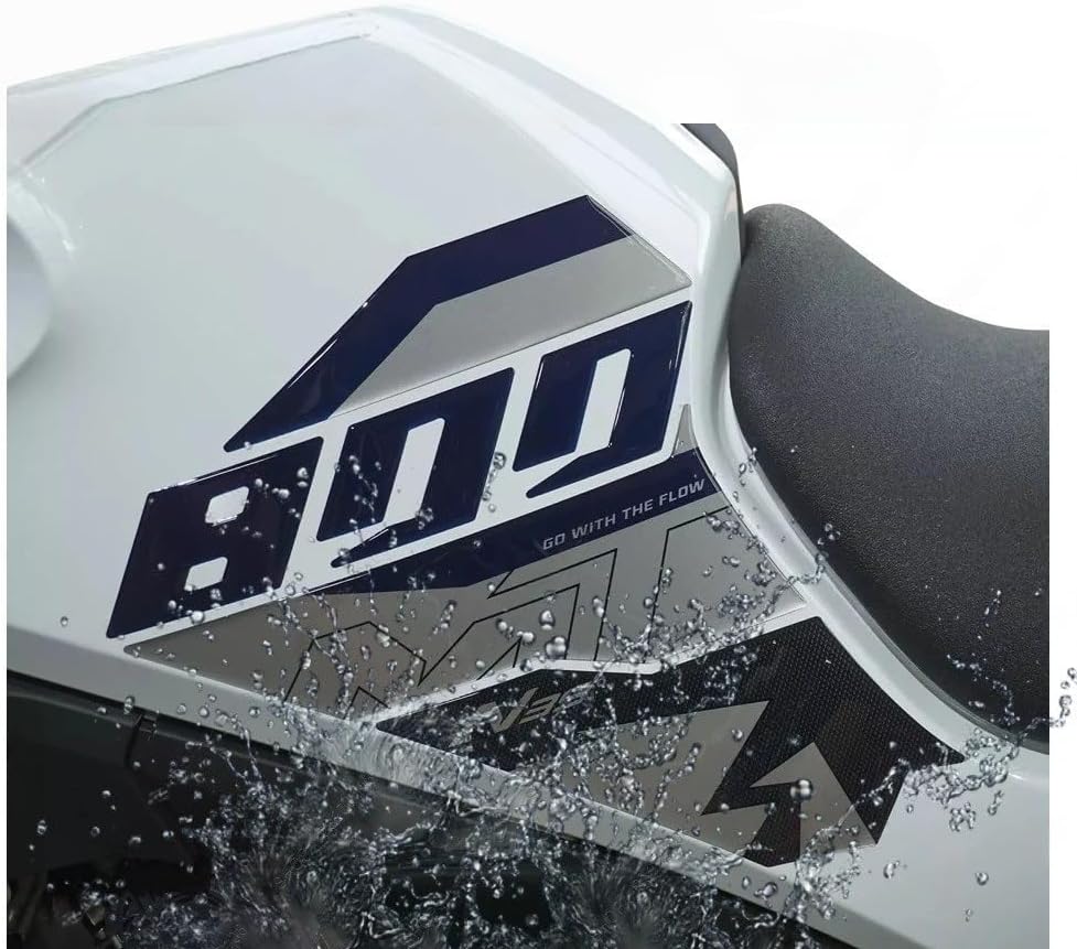 Motorcycle Tank Pad Motorcycle Side Fuel Tank Protection Sticker Tank Grip Fuel Tank Protector Sticker Kit for 800MT 2024