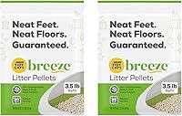 Vista 1 de Purina Litter Tidy Cat Breeze Pellets, 3.5 libras, 2 paquetes, edición limitada