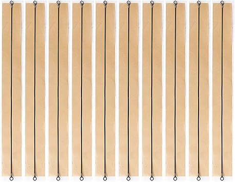 10Pcs 12inch Impulse Heat Sealer Replacement Strips 300mmx2mm Heat Sealer | Impulse Sealer Replacement Parts Sealer Replacement Element Grip Teflon Tapes Repair Kits for Most 12-inch Hand Heat Sealers