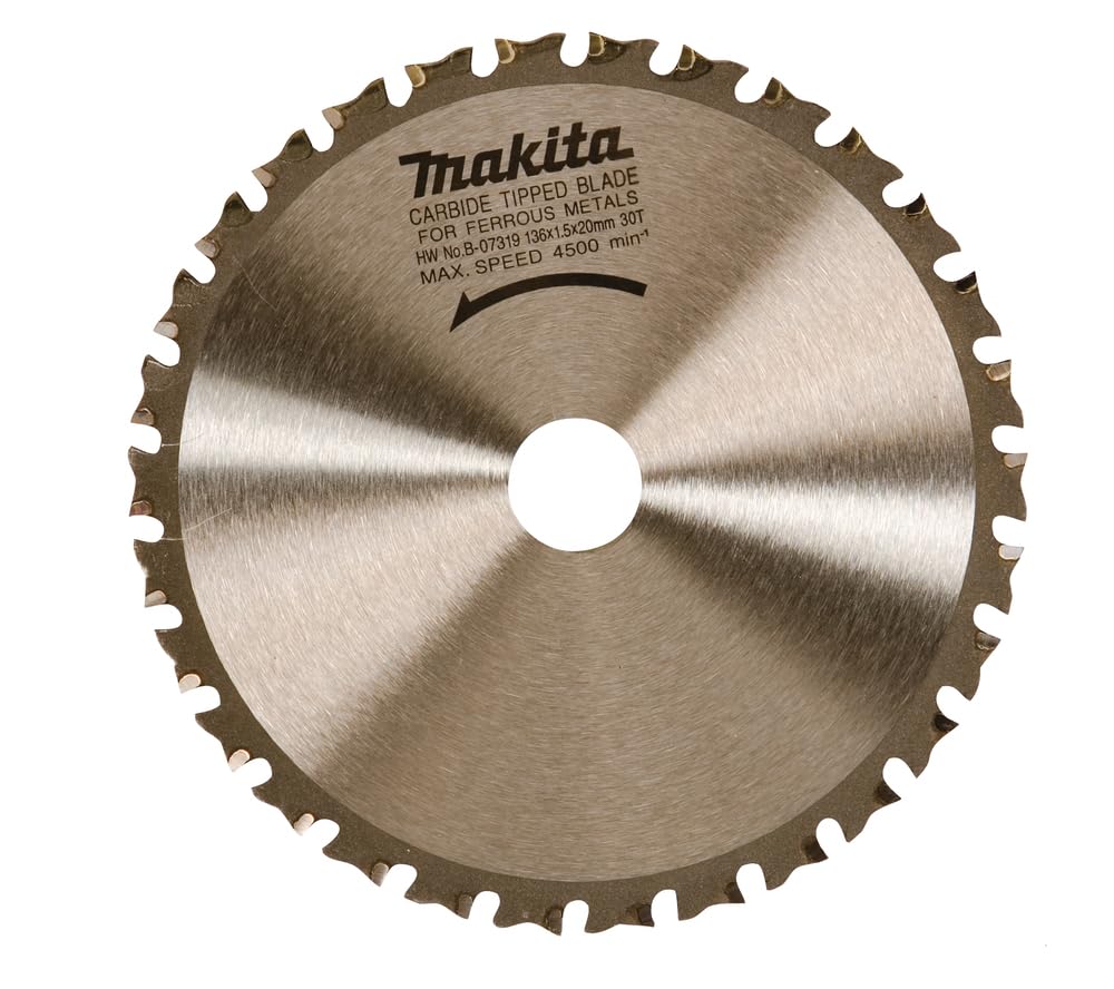 Makita B-07325 Lama Sega Circolare T.C.T. 136x20mm 50T Metalli Sottili