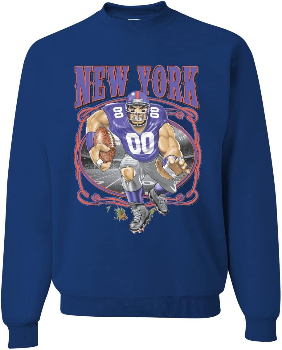 Wild Bobby NY Fan | NYG Fantasy Football Sports Unisex Crewneck Sweatshirt