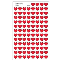 Trend Red Hearts superShapes Stickers, Classroom Incentives, 800 Count