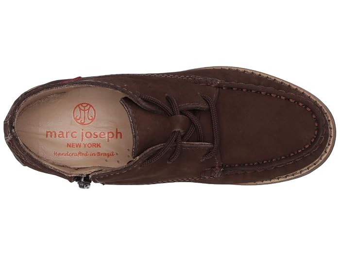 MARC JOSEPH NEW YORK Kids' Genuine Leather Glitter Slip-On Sneakers - Luxury Brazilian-Made Sparkle Shoes - View #9