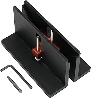 Right Angle Spline Jig - Dovetail Tenon Clamp, Precision Woodworking Jig | Corner Joint Jig for Table Saw, Aluminum Window Frame Jig, Durable Router Guide for Woodcraft, Home Workshop Tool