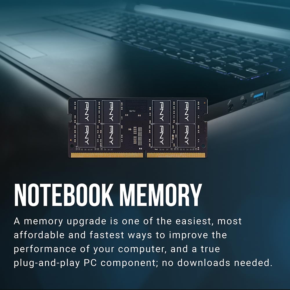 PNY 8 GB pamięci DDR4 3200MHz pamięć do notebooków