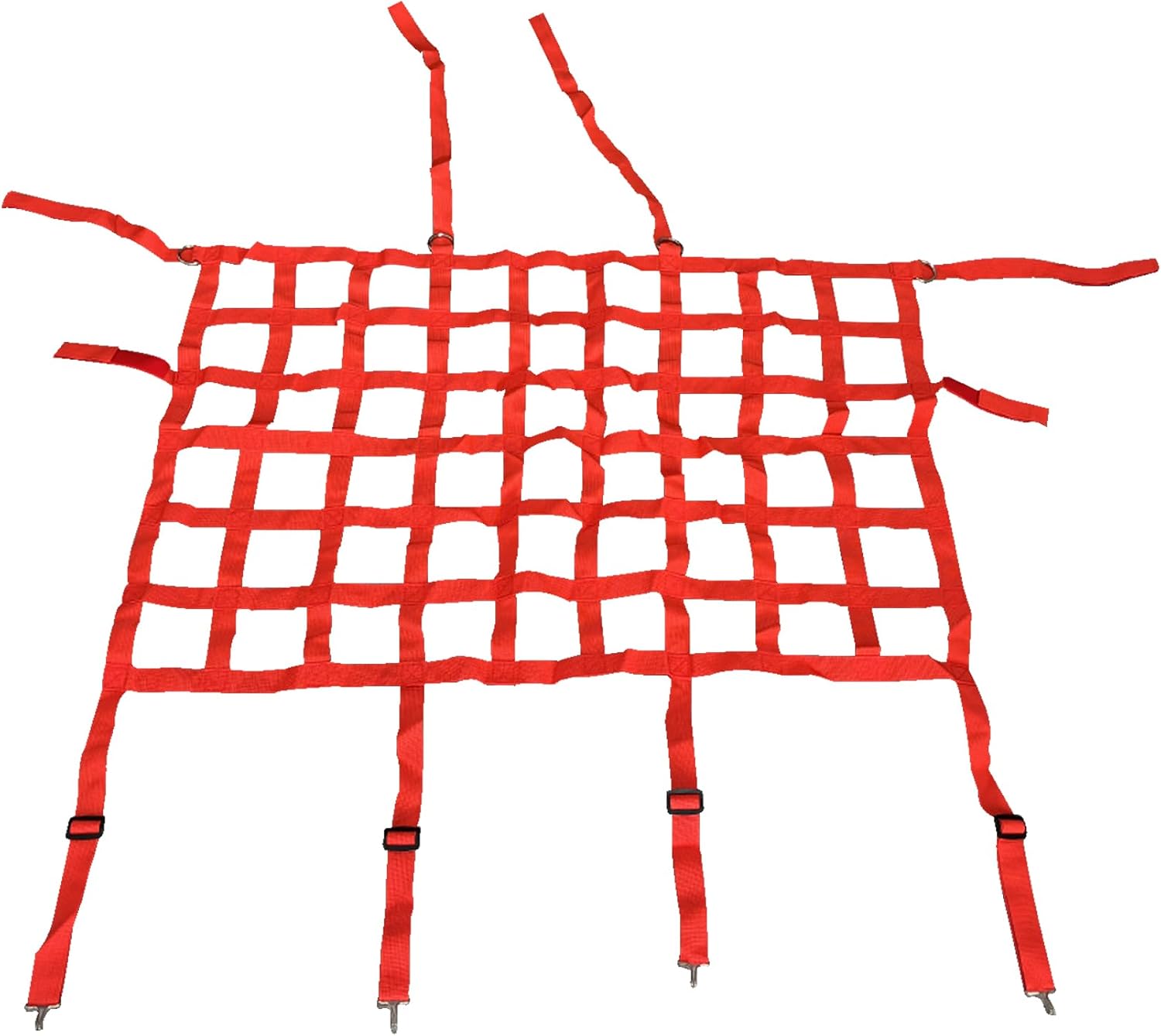 Car Front Rear Partition Barrier Net Replacement for Wrangler JK JL Unlimited 2007-2023 Gladiator JT Truck 2 Door 4 Door Pet Safe Drive (Black)