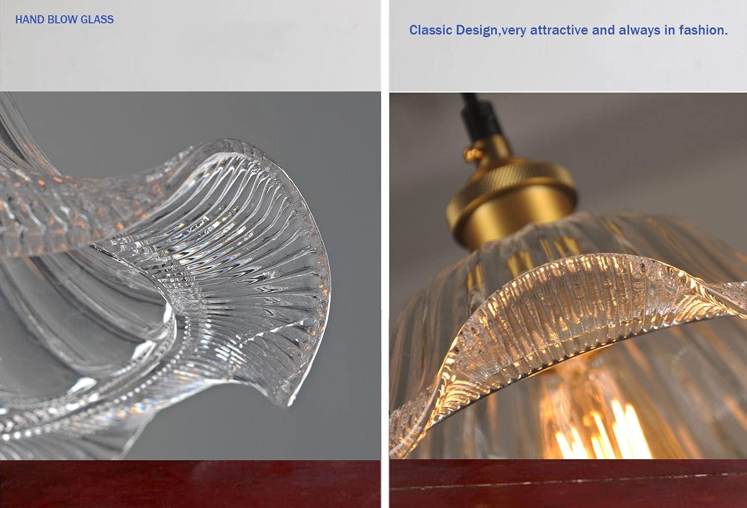 Kiven H-Track System 1-Light Antique Glass Track Lighting Pendant