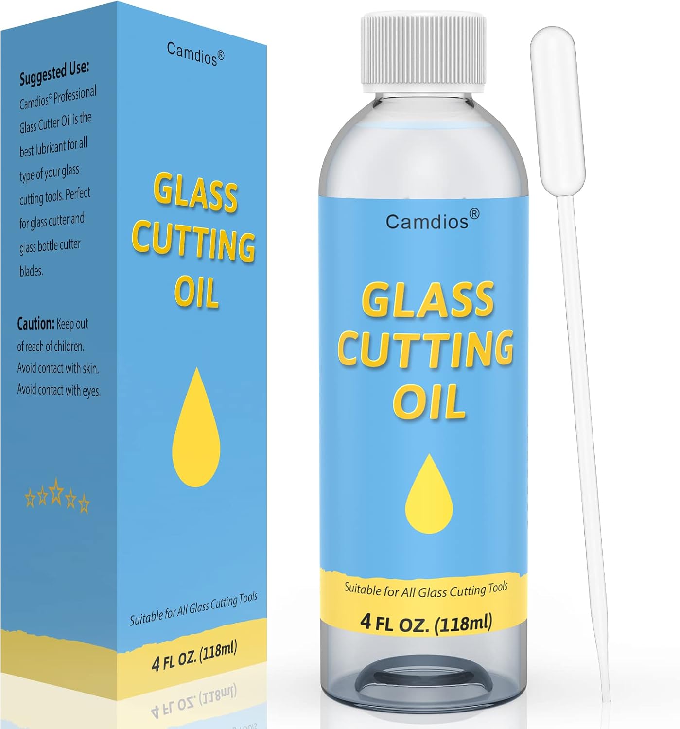 Glass Cutting Oil, Suitable for an Array of Glass Cutter