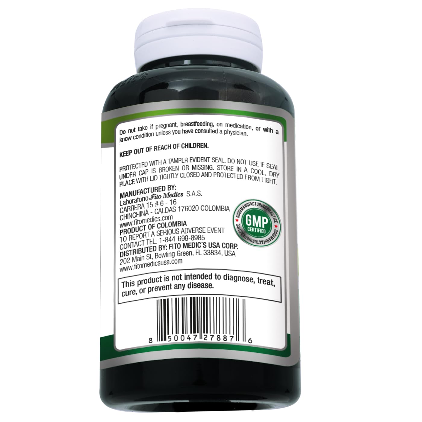 FITO MEDIC'S Artichoke Capsules 240 Count | Alcachofa Supplement — Amazon image 8