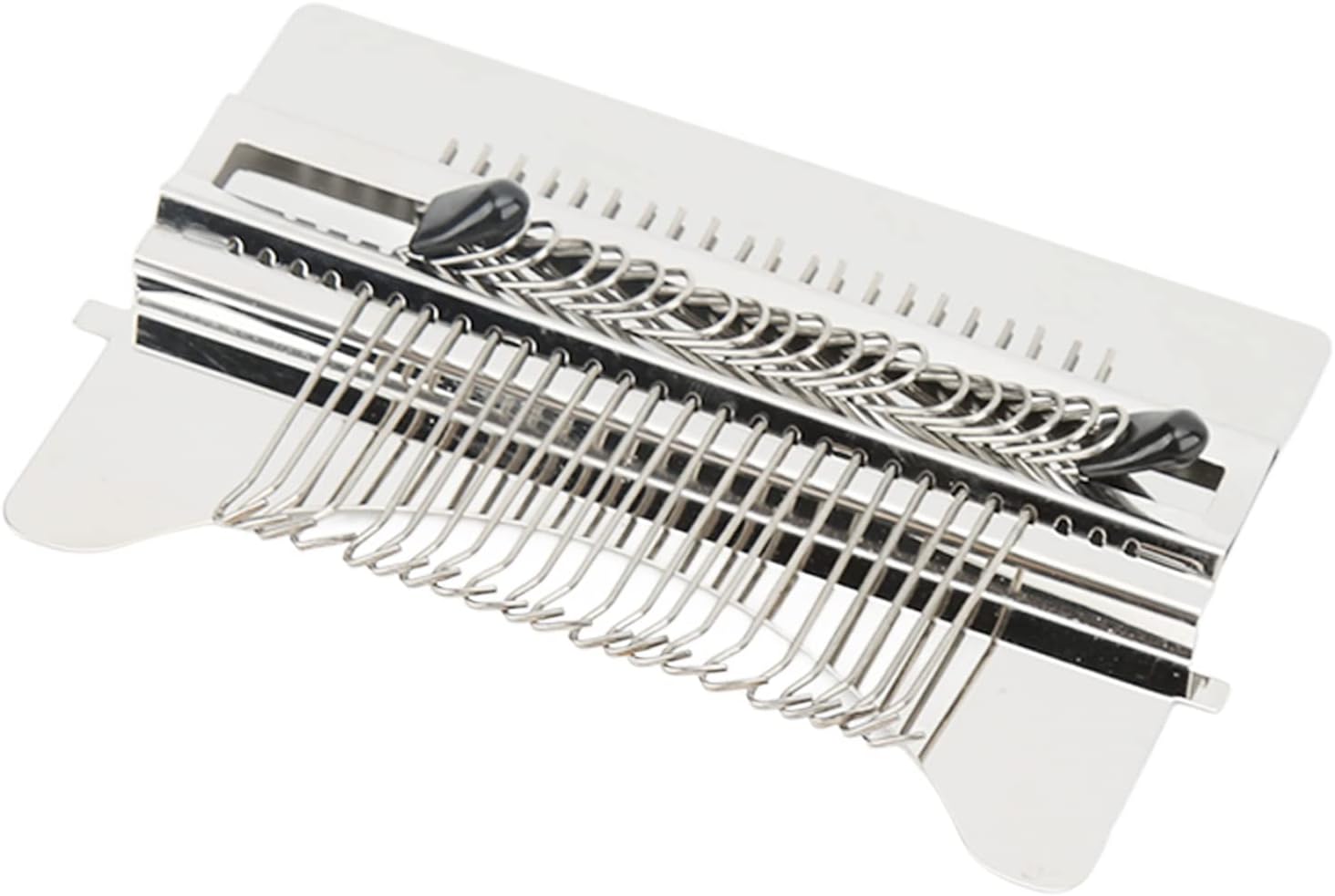 21 Hooks Speedweve Darning Loom Small Weaving Loom for Beginners Quickly Mending Jeans Socks Simple Operation Wooden Sock Knitting Machine for DIY Clothing