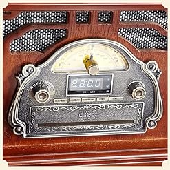 Tourne-Disque Rétro Tourne-Disque Tout en Un Phonographe Vintage Gramophone Nostalgique avec Corne de Cuivre, Haut… - Les Beatles, Paul McCartney, John Lennon, RIngo Starr, George Harrison Tourne-Disque Rétro Tourne-Disque Tout en Un Phonographe Vintage Gramophone Nostalgique avec Corne de Cuivre, Haut… – Image 2