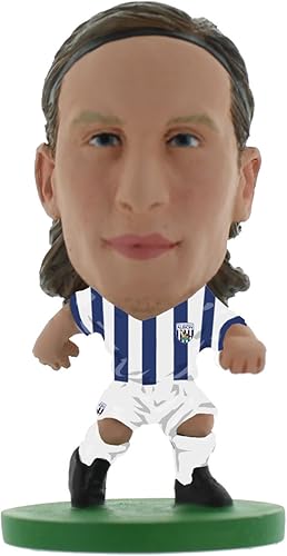 SoccerStarz Soc337 Classique West Brom Jonas Olsson Figure Home Kit