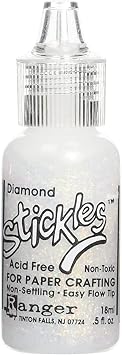 RANGER Stickles Glitter Glue .5oz, Diamond