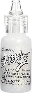 RANGER Stickles Glitter Glue .5oz, Diamond, 1 Count (Pack of 1)