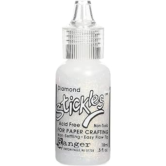 RANGER Stickles Glitter Glue .5oz, Diamond
