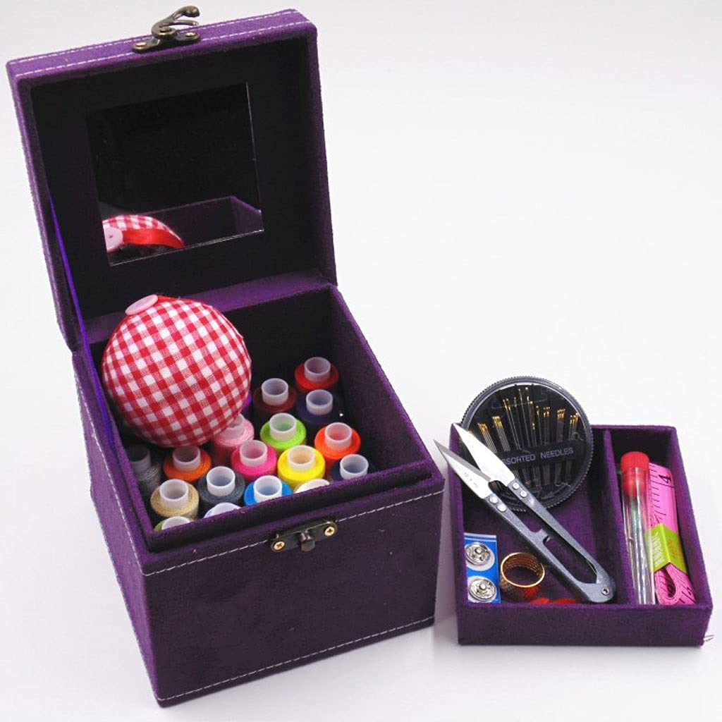 Household Set Needlework Box Wedding Hand Pitcher Set Sewing Tool Storage Treasure Box Needlework