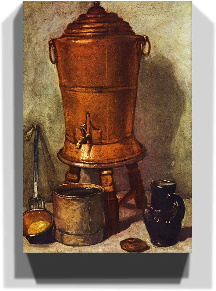 Jean Chardin Still Life (5) Canvas Print, Mixed, 25L x 50W cm - Image 4