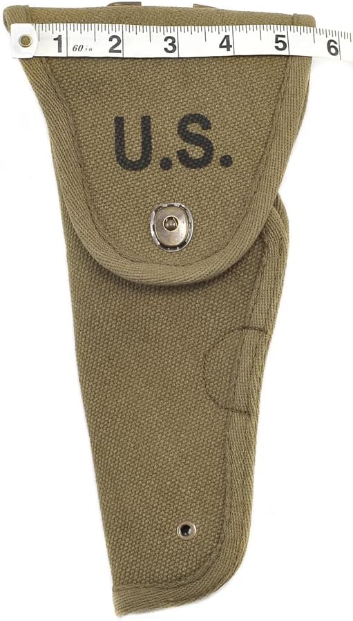 World War Supply Cotton Webbing M1916 Holster Left Hand Version fits US M1911 .45