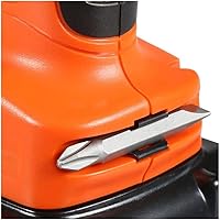 Vista 13 de Black & Decker LDX120C taladro/propulsor por iones de litio sin cable 20-volt MÁX.