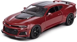 2017 Chevrolet Camaro ZL1 Burgundy 1/24 Diecast Model Car by Maisto 31512