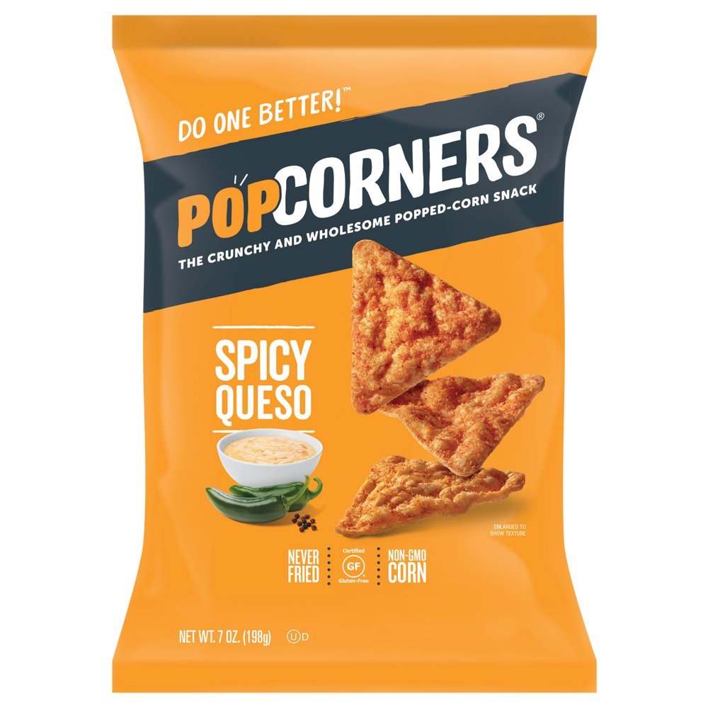 PopCorners Spicy Queso Snack Gluten Free Snack (12 Pack