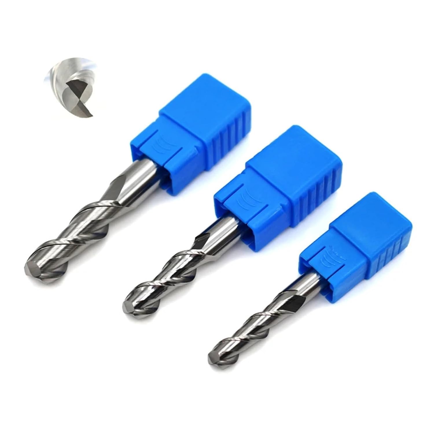 1pc 2 Flute Aluminum Face Mill D12x30x75L Alloy Carbide Milling Cutter Cutting Helix Flat End Mill HJDIPCKYVG
