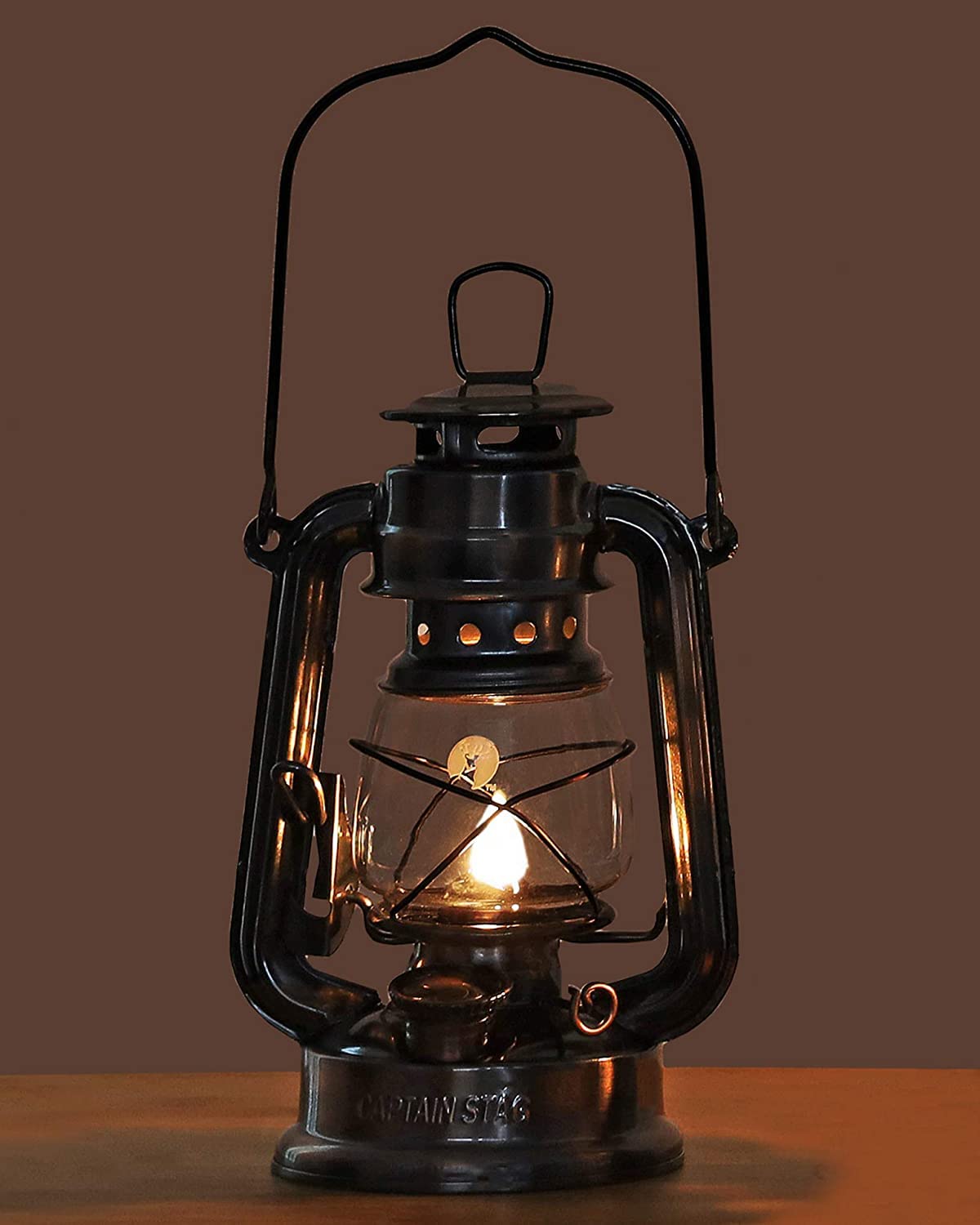Amazon.co.jp: Captain Stag CS Oil Lantern Set (with Paraffin Oil