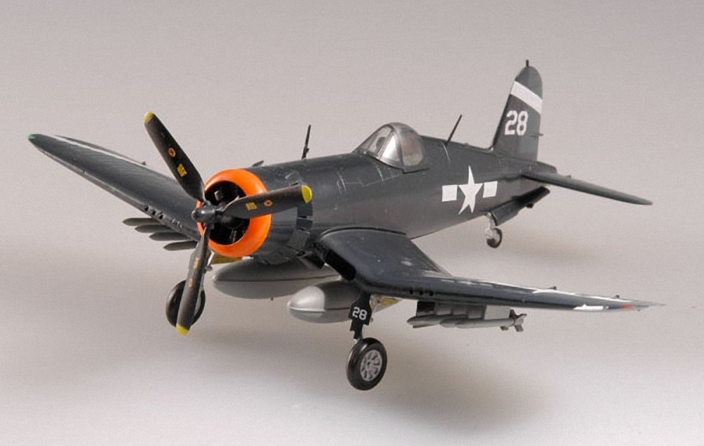 Amazon.co.jp: Easy Model 1:72 - F4U-1A Corsair - USS Hancock 1945